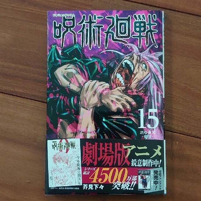 集英社(シュウエイシャ)の呪術回戦 15巻 エンタメ/ホビーの漫画(少年漫画)の商品写真