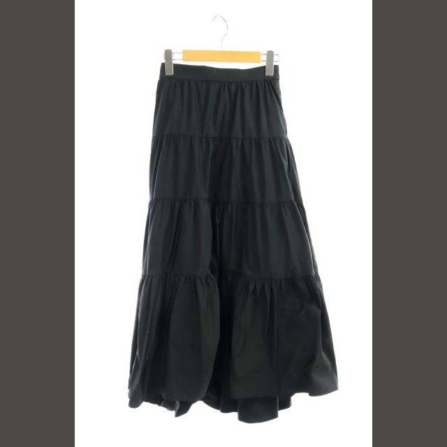 other(アザー)のシートーキョー SHE Lisa ティアード ロングスカート 36 黒 レディースのスカート(ロングスカート)の商品写真
