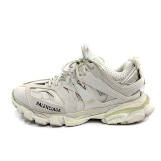 バレンシアガ(Balenciaga)のバレンシアガ スニーカー シューズ レースアップ 40 26.5cm 白(スニーカー)