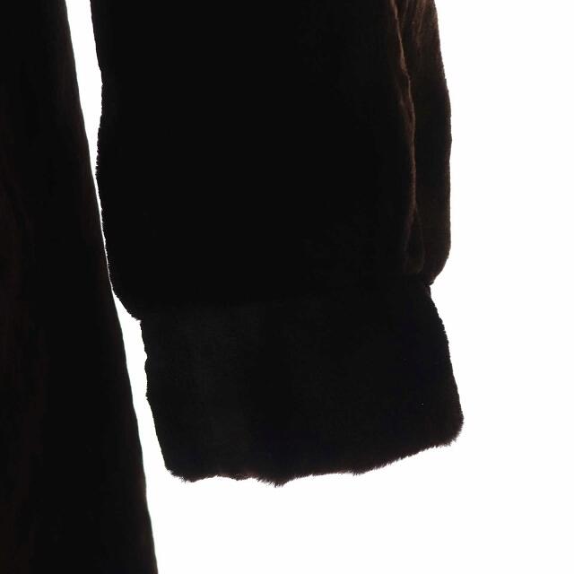 サガミンク ミドル丈 シェアード 茶の通販 by ベクトル ラクマ店｜ラクマ ランチミンク コート 毛皮コート ロング 得価在庫