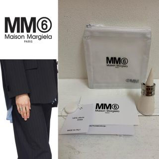 エムエムシックス(MM6)のMM6 MAISON MARTIN MARGIELA 2021SS ロゴリング (リング(指輪))