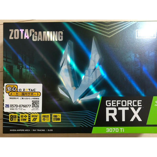 PC/タブレットZOTAC GAMING GeForce RTX 3070 Ti Trinity