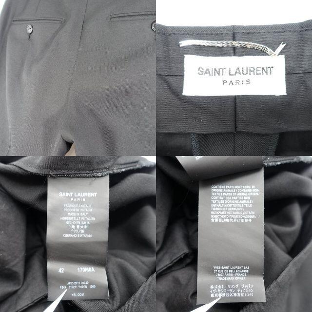 SAINT LAURENT PARIS wool gabardine 6