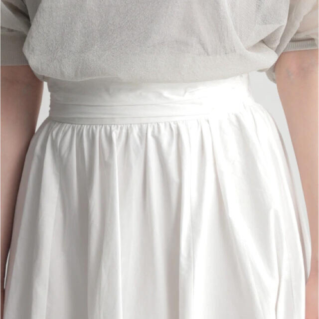 Andemiu(アンデミュウ)の⭐︎新品未使用⭐︎ Andemiu  ギャザーフレアスカート　ストライプ  レディースのスカート(ロングスカート)の商品写真