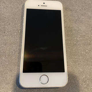 アイフォーン(iPhone)の■iPhone 5s au 16GB シルバー Apple スマホAndroid(スマートフォン本体)