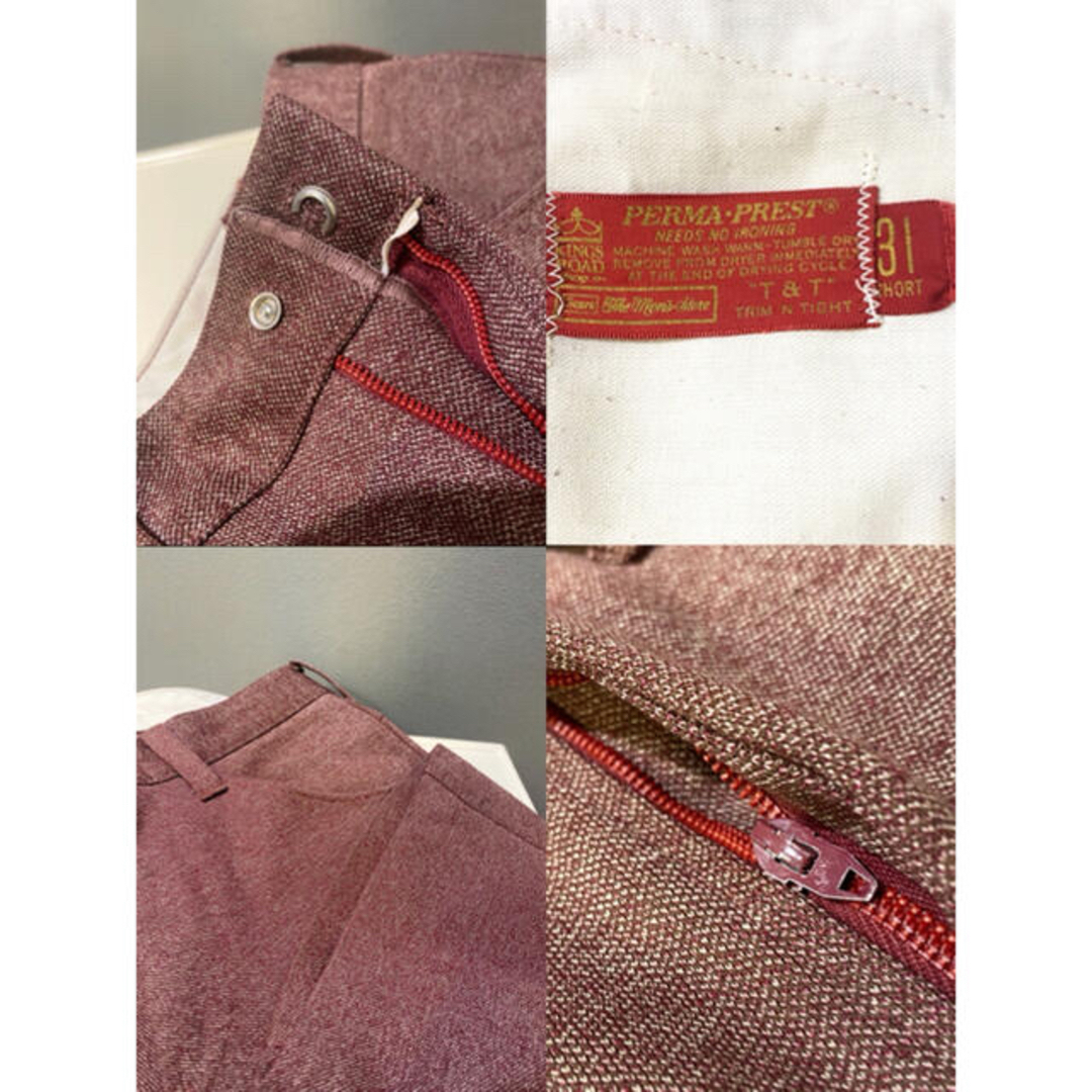古着 ビンテージ 60s 70s ワークパンツ センタープレス フレアパンツ 古着 ビンテージ 60s 70s ワークパンツ センタープレス フレアパンツ