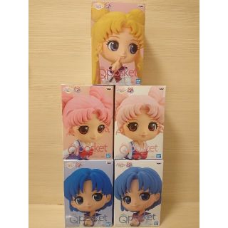 セーラームーン(セーラームーン)のセーラームーン  Qposket  キューポスケット フィギュア まとめ売り (フィギュア)