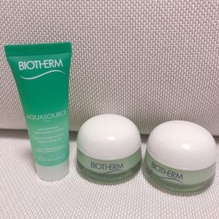 ビオテルム(BIOTHERM)のビオテルム アクアスルス ジェル サンプル3点セット　50ml(フェイスクリーム)