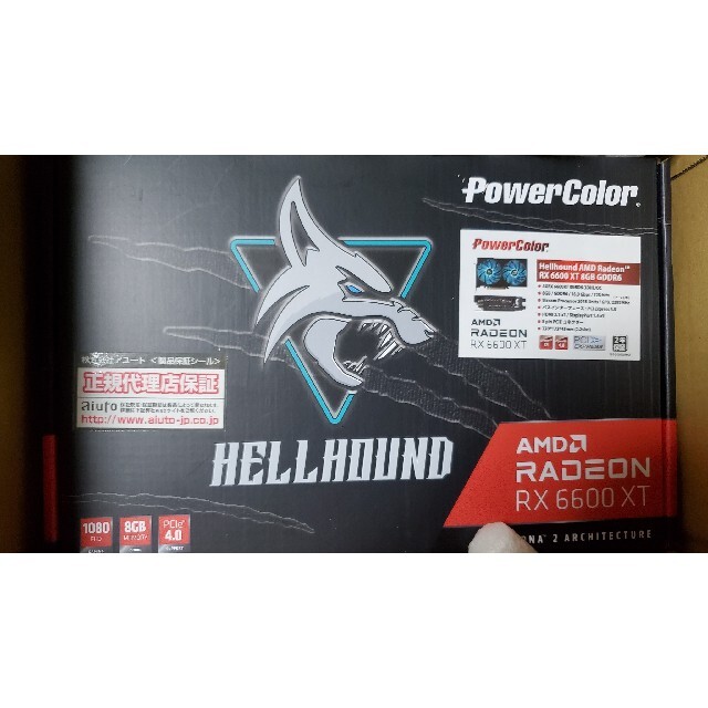 T-ポイント5倍】 Radeon AMD Hellhound RX GDDR6 8GB 6600XT PCパーツ