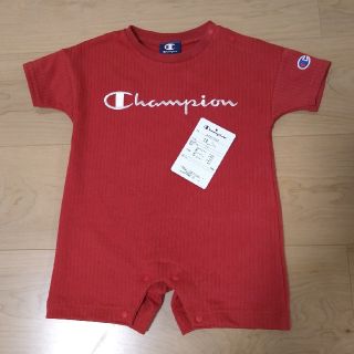 チャンピオン(Champion)の未使用☆Champion☆チャンピオン☆半袖ロンパースカバーオール☆70cm(ロンパース)