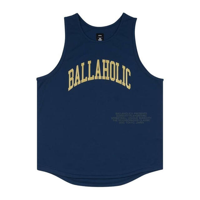 Ballaholic カレッジロゴボールマーク タンクトップ スポーツ/アウトドアのスポーツ/アウトドア その他(バスケットボール)の商品写真