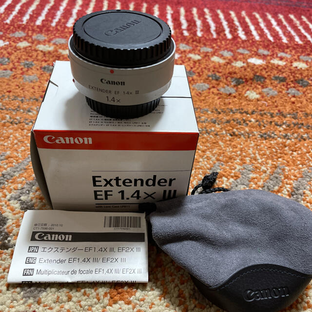 Canon(キヤノン)のCanon Extender EF1.4×III スマホ/家電/カメラのカメラ(その他)の商品写真
