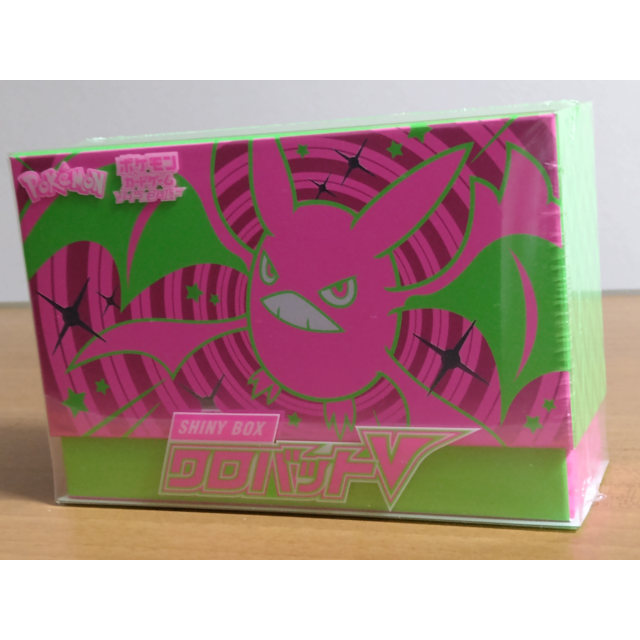 エンタメ/ホビー新品 ポケモンカードゲーム シャイニーボックス クロバットV 1BOX