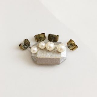 Retro ＊ pearl pierce set(ピアス)