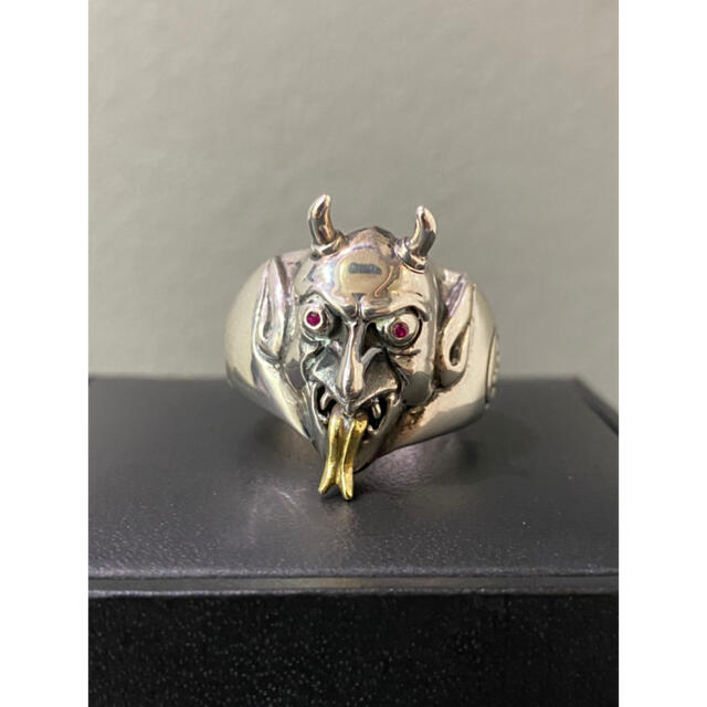 silver 925 brass ルビーリング デビルの通販 by ℒ ℒ ℽ ⅇ|ラクマ silver 925 brass ルビーリング デビルの通販 by ℒ ℒ ℽ ⅇ|ラクマ