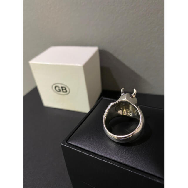 silver 925 brass ルビーリング デビル レディースのアクセサリー(リング(指輪))の商品写真