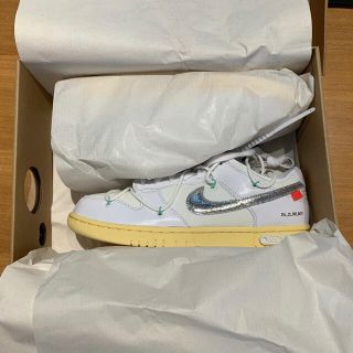 ナイキ(NIKE)の激レア Off-White × NIKE DUNK LOW LOT1 27.5(スニーカー)