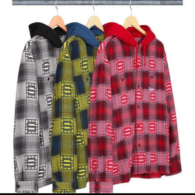 Supreme Hooded Shadow Plaid Shirt | capacitasalud.com