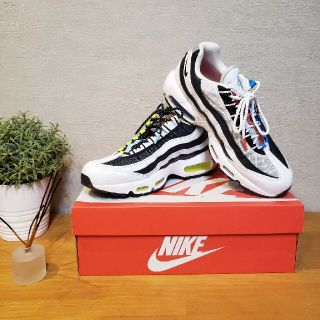 ナイキ(NIKE)のAIRMAX95 QS GREEDY 25.5 Nike エアマックス 箱付き(スニーカー)