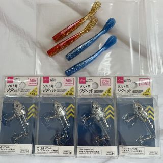 ダイソー　ソルト用　ジグヘッド　vj風　16g(ルアー用品)