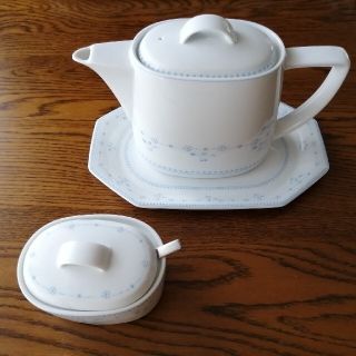 クレージュ(Courreges)のクレージュ　ティーポット&シュガーポット(食器)