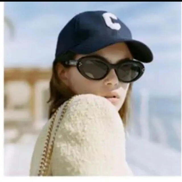 大流行中! celine セリーヌ ロゴキャップ CELINE - キャップ