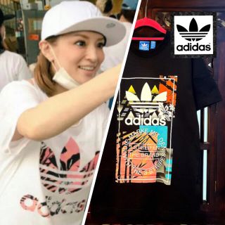 アディダス(adidas)のアディダス 花柄 Tシャツ ジャージ 和柄 タンクトップ ファーム 浜崎あゆみ(Tシャツ/カットソー(半袖/袖なし))