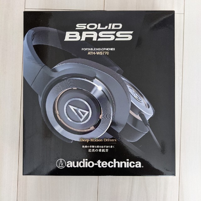 オーディオ機器新品未使audio-technica ATH-WS770