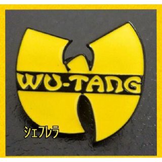 汎用性抜群★　Wu-Tang Clan ウータン クラン　ロゴピンバッジ(キャップ)