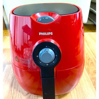 フィリップス(PHILIPS)のPHILIPS HD9216/66 ノンフライヤー　赤色(調理道具/製菓道具)