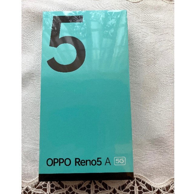 新品未使用 Y!mobile版 OPPO Reno5A シルバーブラック