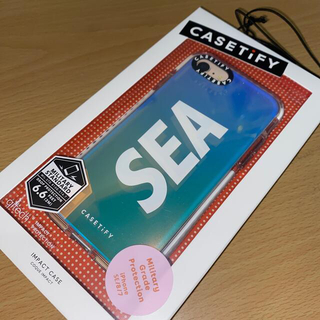 シー(SEA)のCasetify × SEA iPhone SE/8/7 ケース 未使用 (iPhoneケース)