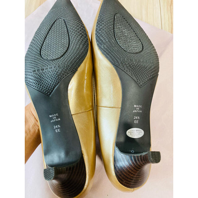 【新品未使用】NEORHYTHEM ハイヒール パンプス 24.5cm、EE レディースの靴/シューズ(ハイヒール/パンプス)の商品写真