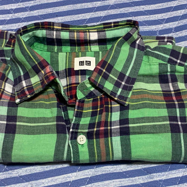UNIQLO(ユニクロ)のユニクロ 半袖シャツ ② メンズのトップス(Tシャツ/カットソー(半袖/袖なし))の商品写真
