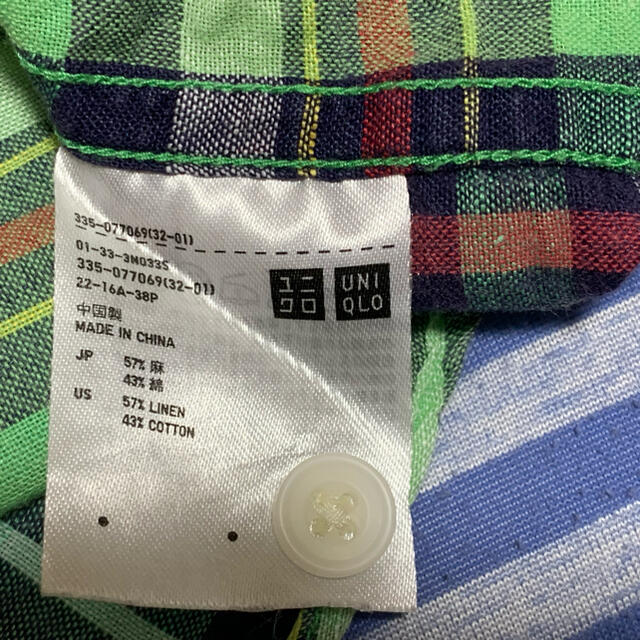 UNIQLO(ユニクロ)のユニクロ 半袖シャツ ② メンズのトップス(Tシャツ/カットソー(半袖/袖なし))の商品写真