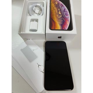 アイフォーン(iPhone)のパンダ様専用【美品】iPhone XS 256gb シムフリー ゴールド(スマートフォン本体)