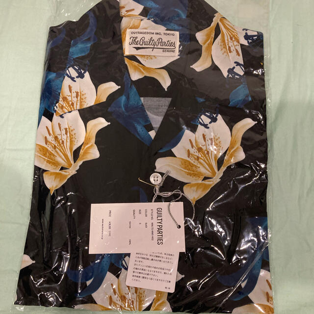 WACKO MARIA(ワコマリア)のWACKOMARIA HAWAIIAN SHIRT 百合　木村拓哉　キムタク　S メンズのトップス(シャツ)の商品写真