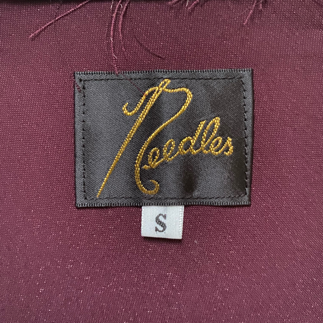 白 フリル付 【極美品・激レア】Needles /ニードルス サイドライン