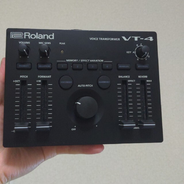 Roland(ローランド)のRoland VT-4 楽器のDTM/DAW(オーディオインターフェイス)の商品写真