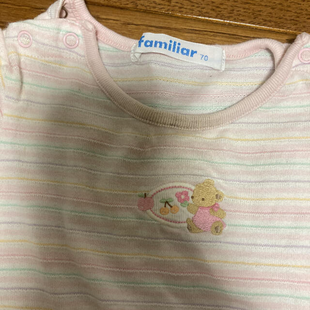 familiar(ファミリア)のファミリア　GAP 70 キッズ/ベビー/マタニティのキッズ服女の子用(90cm~)(Tシャツ/カットソー)の商品写真