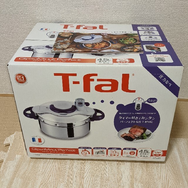 鍋/フライパンT-fal クリプソ ミニット パーフェクト 4.5L