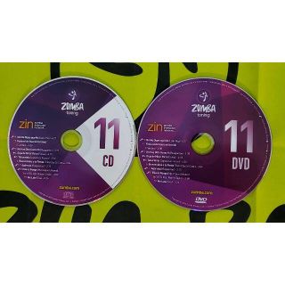 ズンバ(Zumba)の超希少！ ZUMBA TONING ズンバ No11 CD ＆ DVD トニング(スポーツ/フィットネス)