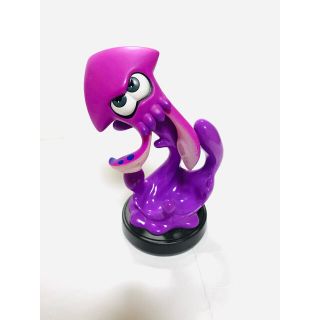 ニンテンドウ(任天堂)のイカ パープル amiibo アミーボ スプラトゥーン 2 Switch(ゲームキャラクター)