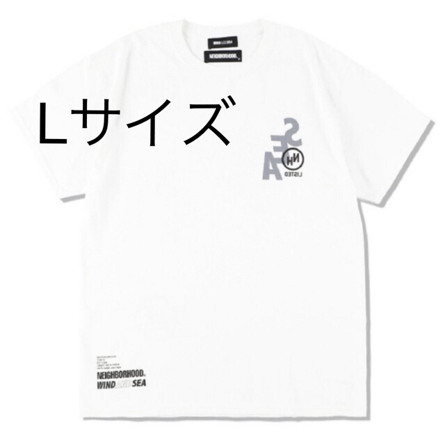 [L] WIND AND SEA and NEIGHBORHOOD Tシャツ 黒