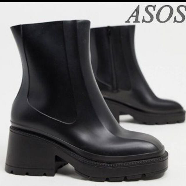 asos(エイソス)の★値下げ★ASOS レインブーツ レディースの靴/シューズ(レインブーツ/長靴)の商品写真