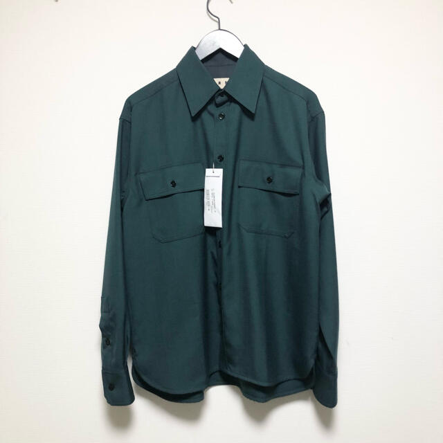 新品未使用　Marni 20SS tropical wool shirt