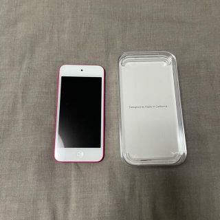 アイポッドタッチ(iPod touch)のiPod touch 7世代ピンク、32GB、2022年1月まで保証付き(ポータブルプレーヤー)