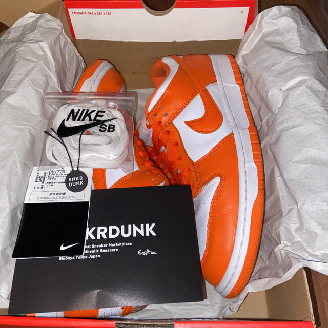 NIKE(ナイキ)のNIKE DUNK LOW "ORANGE BLAZE" メンズの靴/シューズ(スニーカー)の商品写真