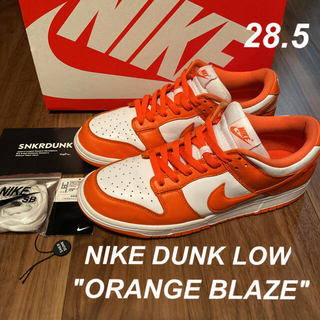 ナイキ(NIKE)のNIKE DUNK LOW "ORANGE BLAZE"(スニーカー)