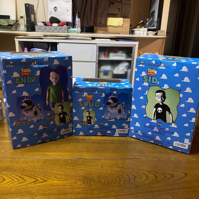 激レア】MEDI COM TOY トイストーリー アンディ&シド&スカッド